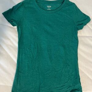 Mossimo Supply Co. Teal Crew Neck Tee